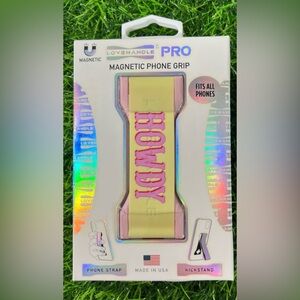 PRO Magnetic Phone Grip - Pink and Yellow